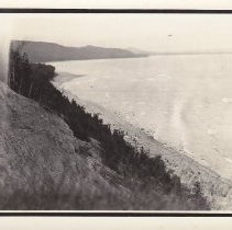 View From Cliff Looking Toward Good Harbor Bay