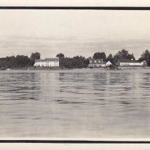 Leland Houses: view from Lake Leelanau