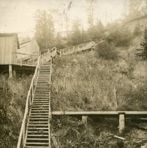 Stairway to Brooks Cottage