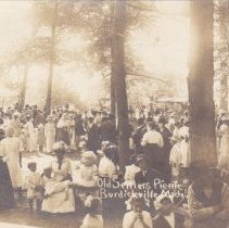 "Old Settlers Picbic" Burdickville, Mich