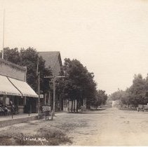 Leland Street with the Leland Merchantile Store