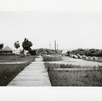 Boardwalk in the Village on North Manitou Island