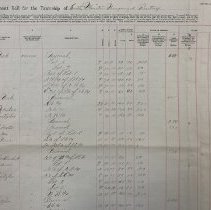 Assessment Roll for North Manitou and South Manitou Unorganized Territory