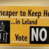 "Its Cheaper to Leave Her..in Leland"