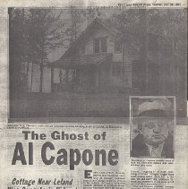 The Ghost of Al Capone: Cottage Near Leland Was Gangster's Hideout