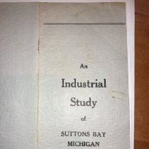 An Industrial Study of Suttons Bay Michigan