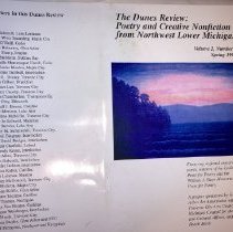 The Dunes Review: Poetry and Creative Nonfiction from Northwest Lower Michigan