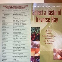 2004 Guide to Local Farm Foods - Select a Taste of Traverse Bay