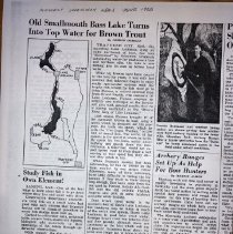 Old Smallmouth Bass Lake Turns Into Top Water for Brown Trout