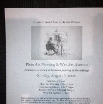 Plein Air Painting & Wet Art Auction