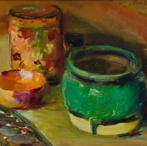 Fra Dana, Copper Dish, Oil on Canvas, 8x10in