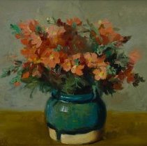 Fra Dana, Montana wildflowers, Oil on Canvas, 10x12in