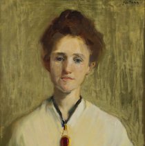 Fra Dana, Edna Dinwiddie when Young, Oil on Canvas, 24x18in