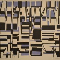 Helen Gerardia, Winter Reflection, 1961, Serigraph, 19x22in