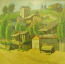 Walter L. Cheever, On a Green Hill, Oil on Canvas, 27x29in