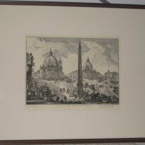 Veduta della Piazza del Popolo