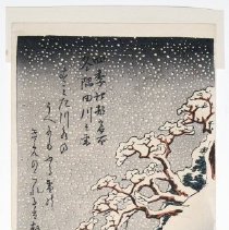 Sumida River in Snow