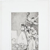 Ya Van Desplumadas, from Los Caprichos