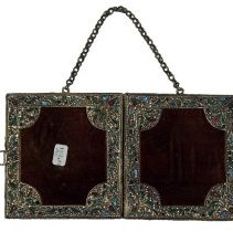 Warrior Icon Diptych (Ss. George and Nicholas)