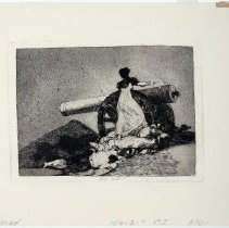 Que Valor, plate no. 7 from Los Desastres de la Guerra