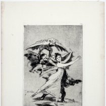 You Will Not Escape, plate no. 72 from Los Caprichos