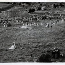 Easter week procession, Good Friday, 1992 Town of Noragochi, Chihuahua, Northern Mexico