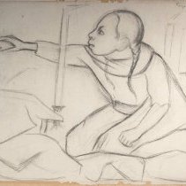 Girl Lighting Candle