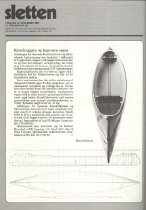 Dr. Techn. Herbert Krenchel beretter kort om planerne for konstruktion af en tyndvægget fibercementkano til deltagelse i en kaproning sommer 1982.