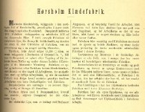 Hørsholm Klædefabrik