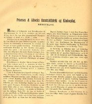 Petersen & Albecks Kunstuldfabrik