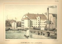 Dampmøllen ved Langebro