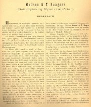 Madsen & T. Baagøes Elektroplet- og Nysølvvarefabrik