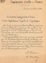 Lykønskning i anledning af Den Polytekniske Læreanstalts 100 års jubilæum.