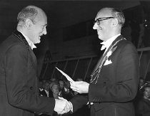 indvielsen af E-sektor på DTH d. 28. september 1965