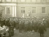 PAST 40000248. Afsløring af statue, 1909.