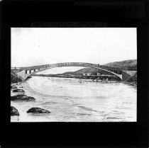 Bro over Fnjóská ved Skógar på Island