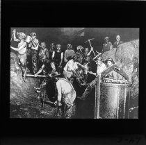 Udgravning i Caisson