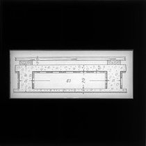 Afbrudt jernbeton-etageadskillelse