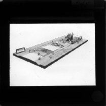 Model af vejstøbning