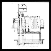 Diverse tegninger og grafer fra undervisning i kemiindustri eller -teknik