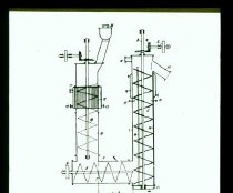 Diverse tegninger og grafer fra undervisning i kemiindustri eller -teknik