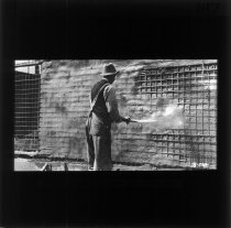 fremstilling af jernbetonvæg