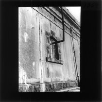 Betonfacade ved havn