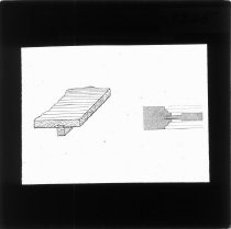 Tegning af træflage