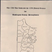 1783 Tax Lists & 1790 Federal Census for Washington Co., PA