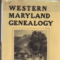 Western Maryland Genealogy, V.10, No.3, July 1994