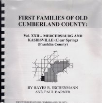 First Families of Old Cumberland Co. Vol. 22