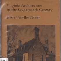 Virginia Architecture in the 17th Century