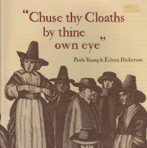 "Chuse thy Cloaths by thine own eye"