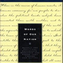 Words of Our Nation, c.2